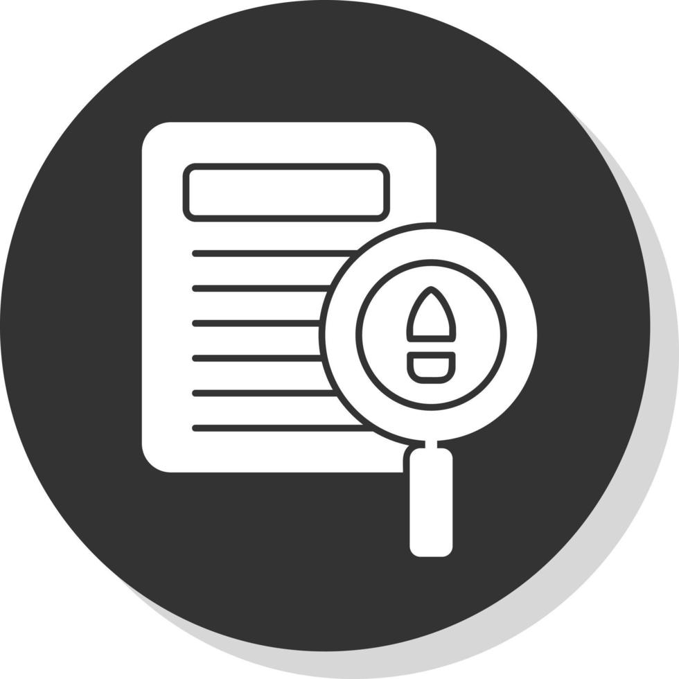 Evidence Vector Icon Design