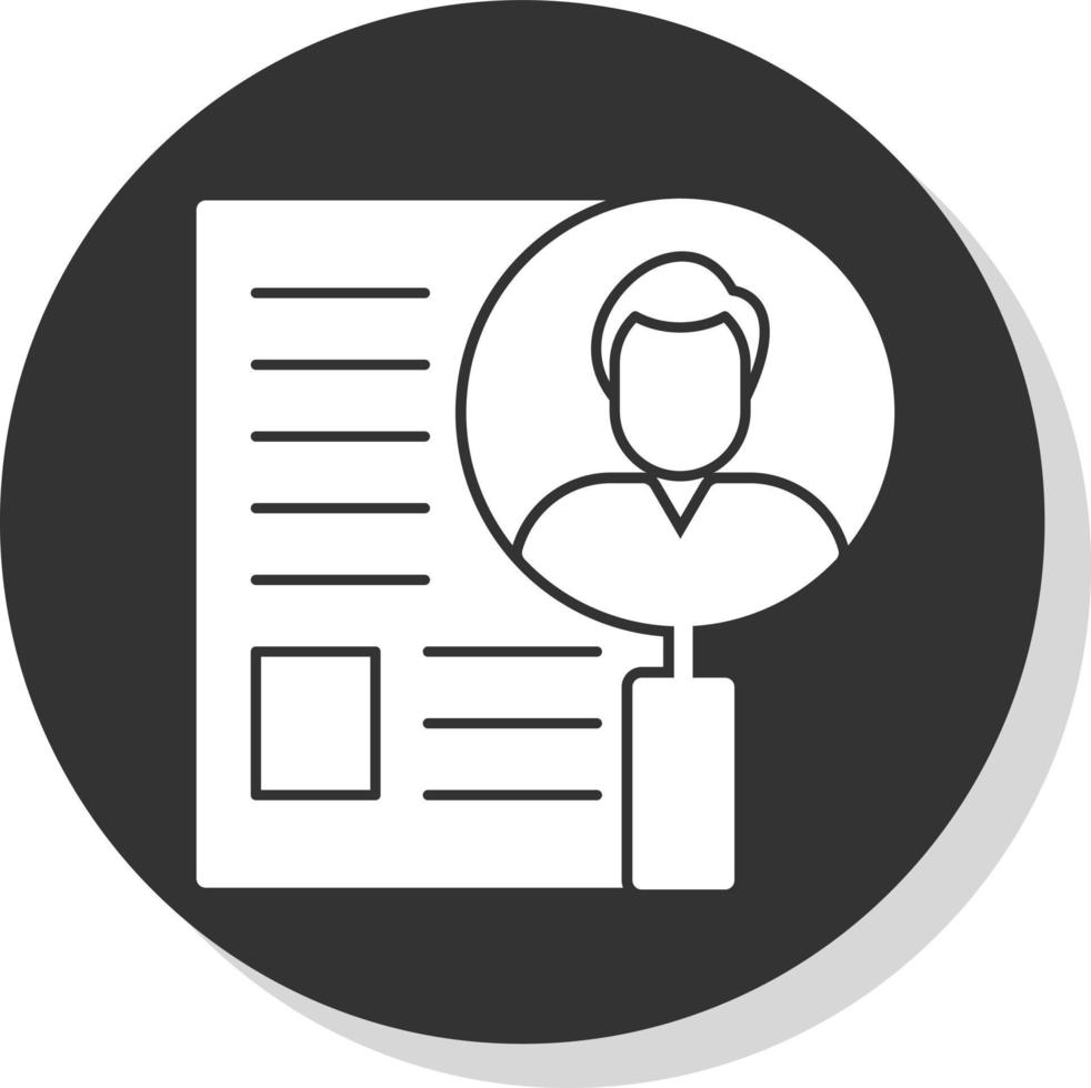 Recruitment Vector Icon Design