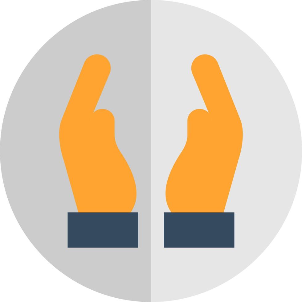 Hand Holding Vector Icon Design