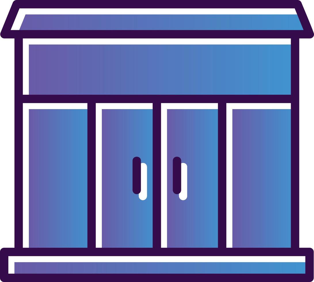 Storefront Vector Icon Design