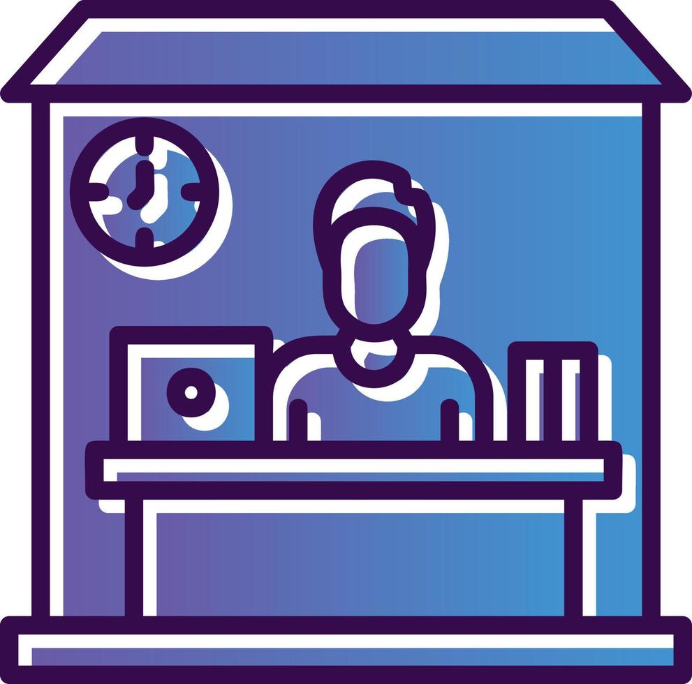 Home Office Vector Icon Design