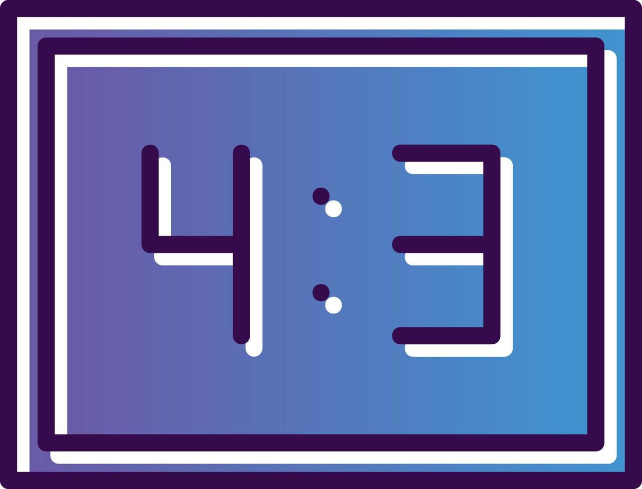 Ratio Vector Icon Design
