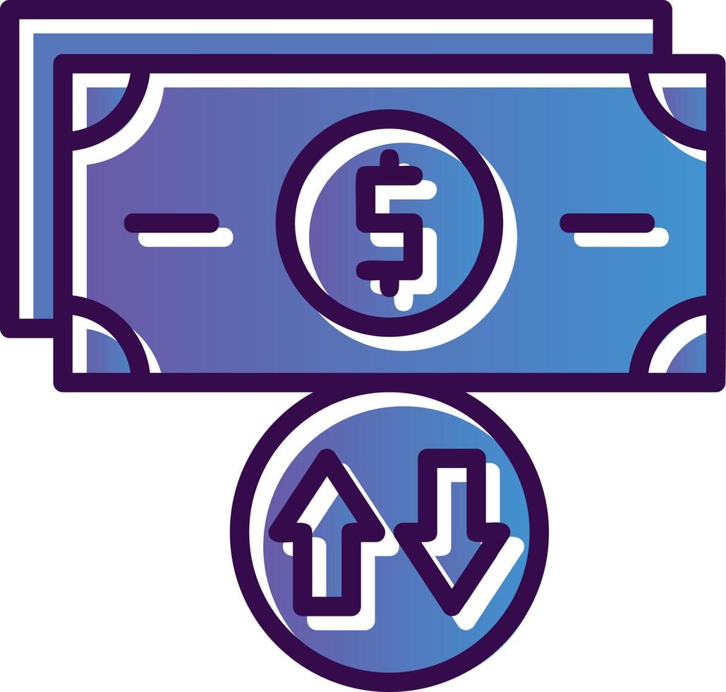 Cash Flow Vector Icon Design