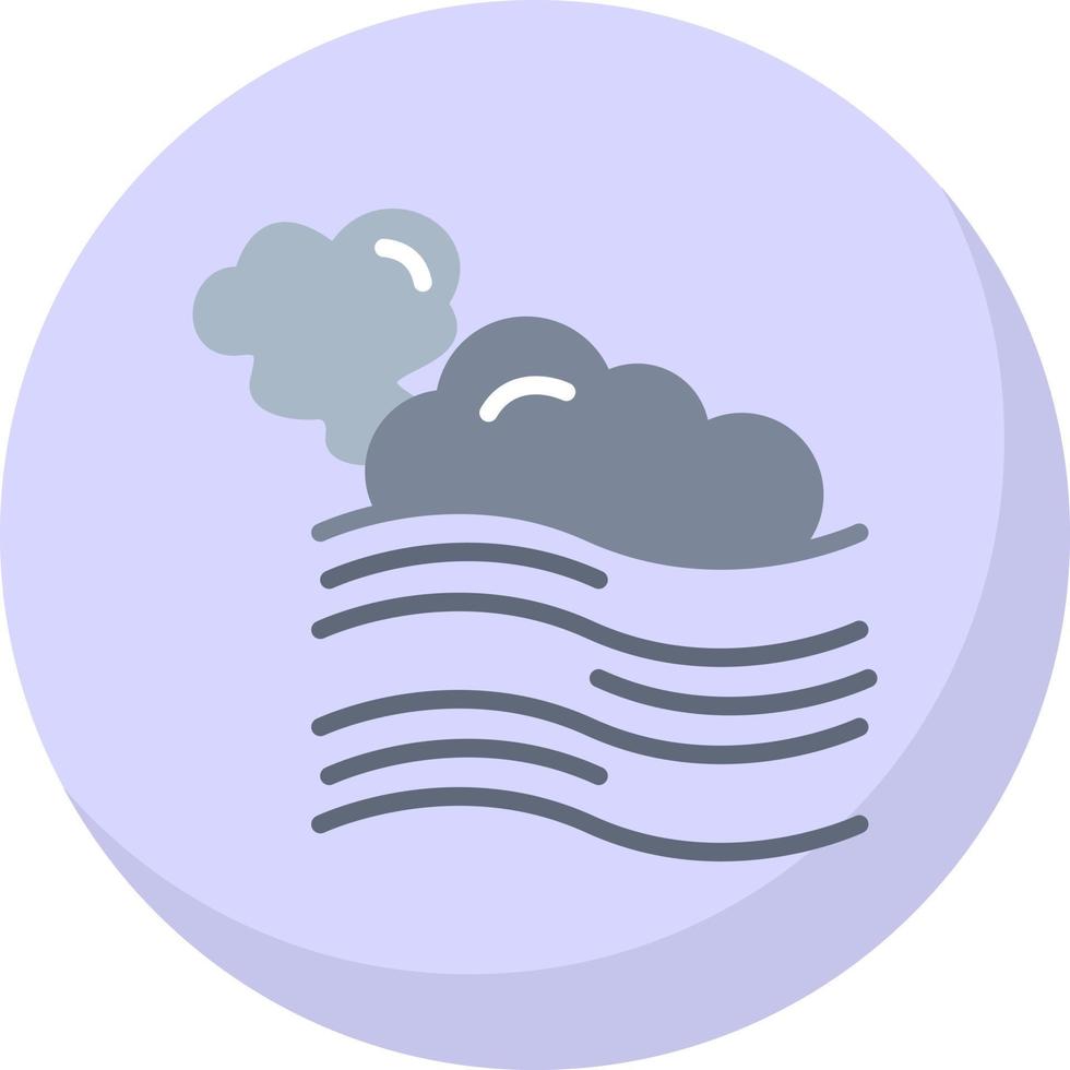 Fog Vector Icon Design