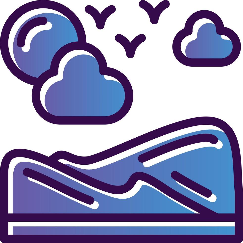 Desert Vector Icon Design