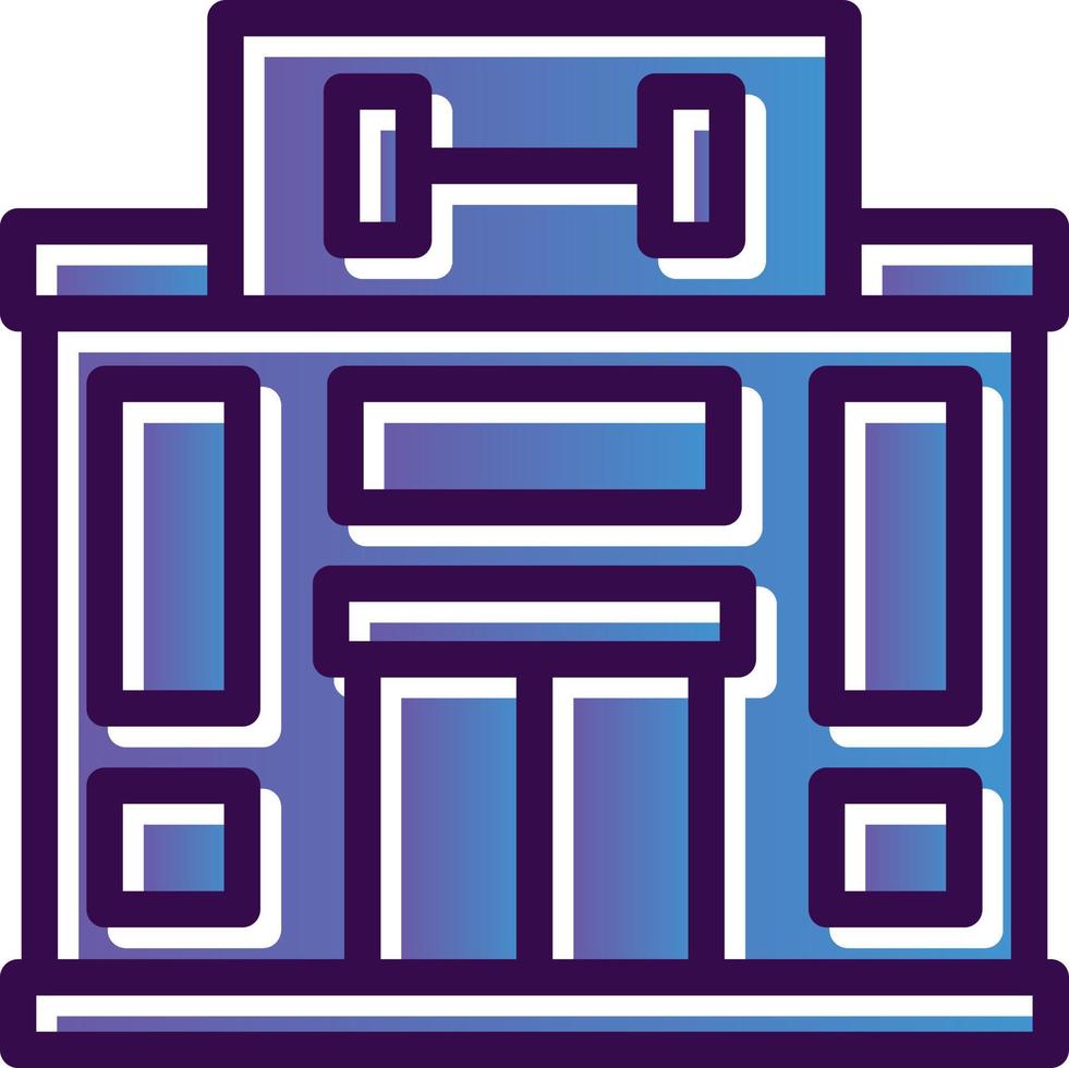 Gym Vector Icon Design