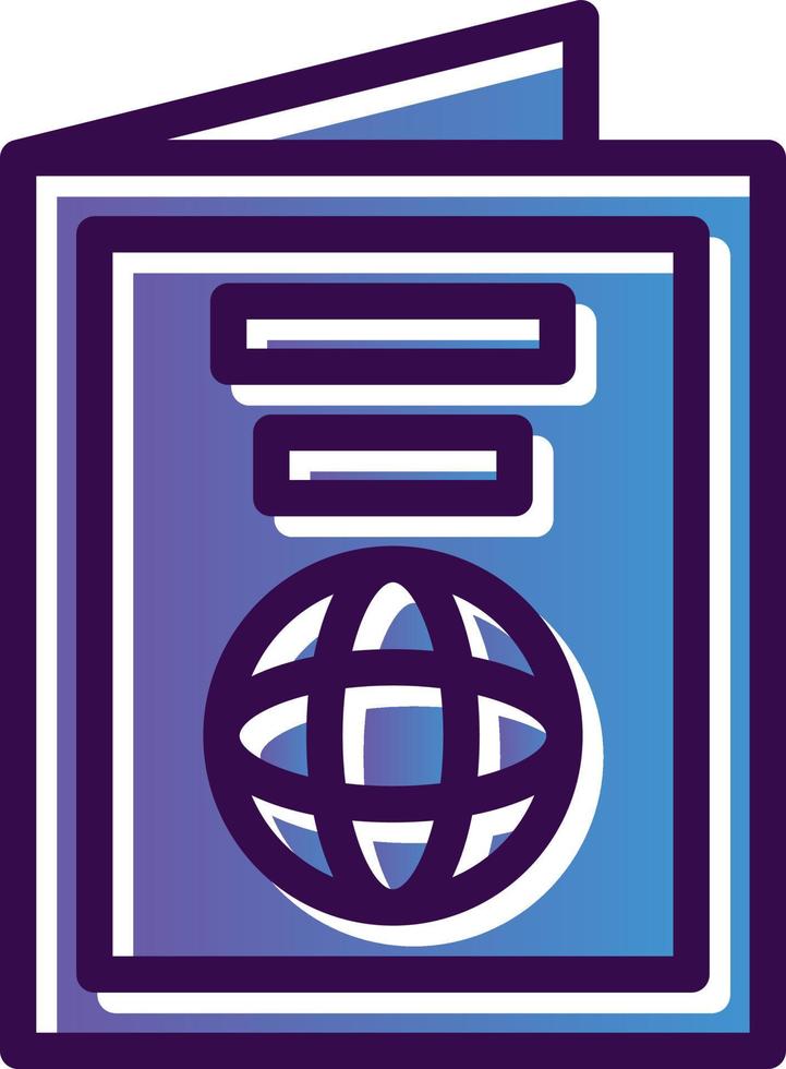 Passport Vector Icon Design