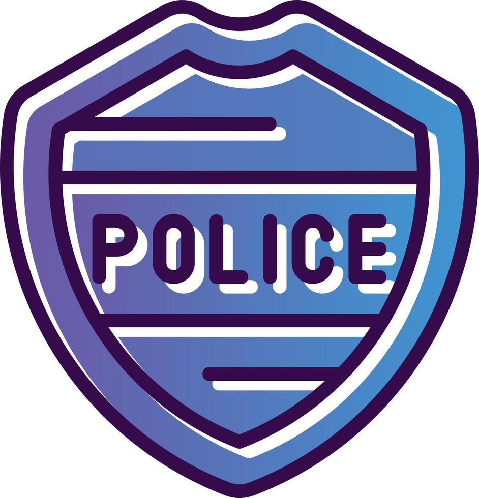 diseño de icono de vector de policía