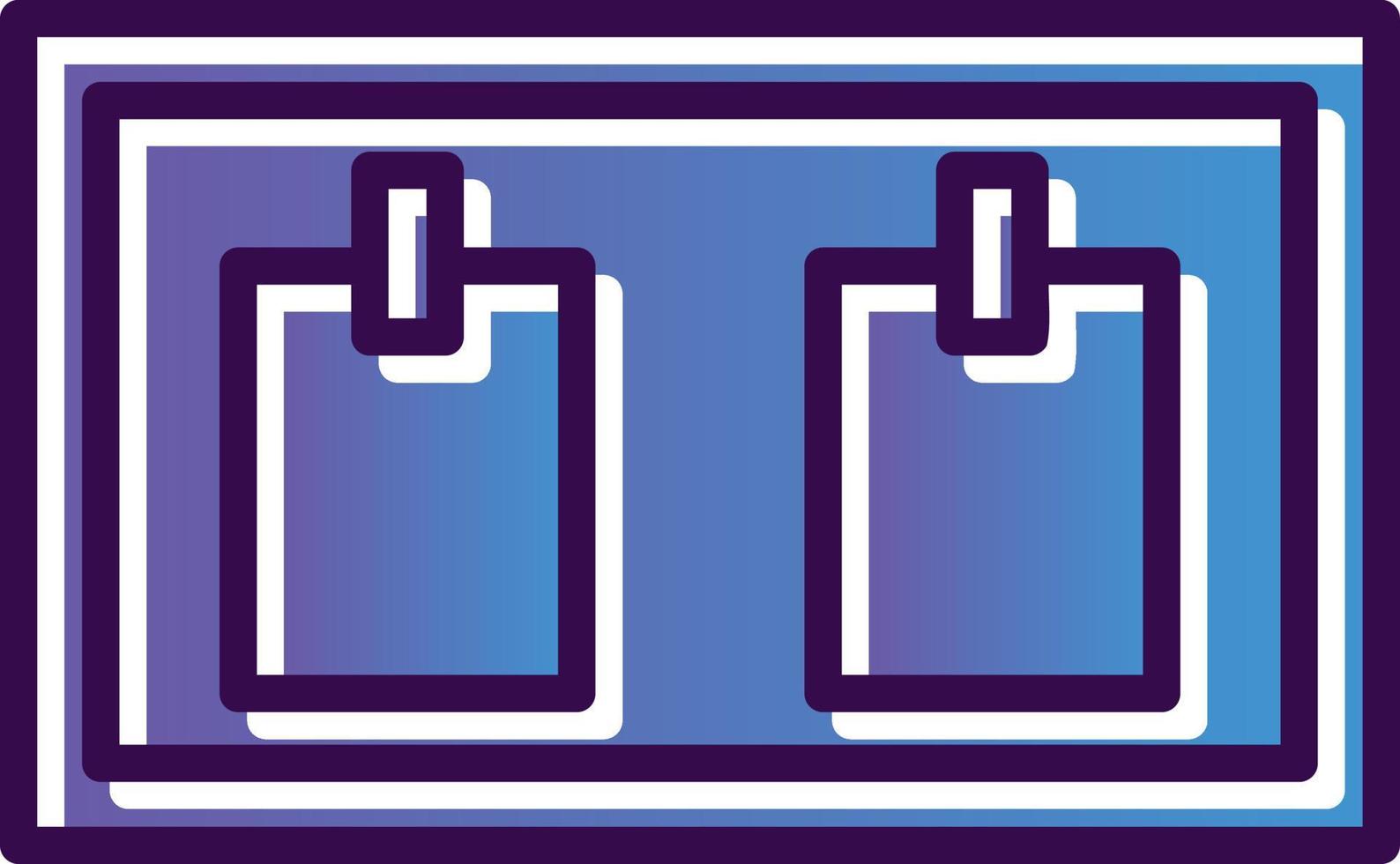 Noticeboard Vector Icon Design