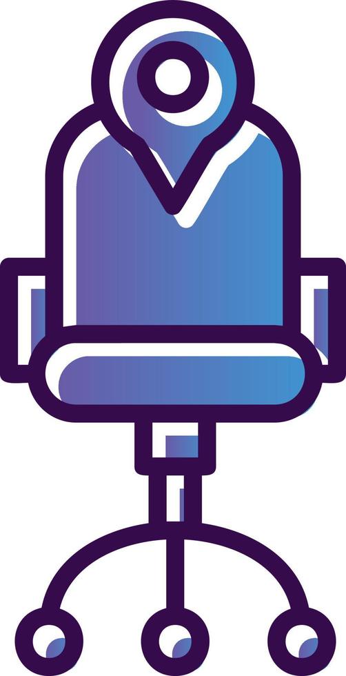 Position Vector Icon Design