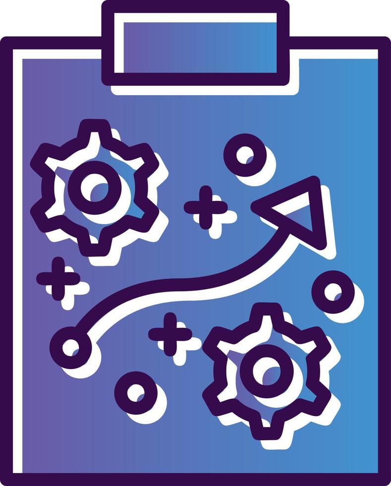 Strategy Vector Icon Design