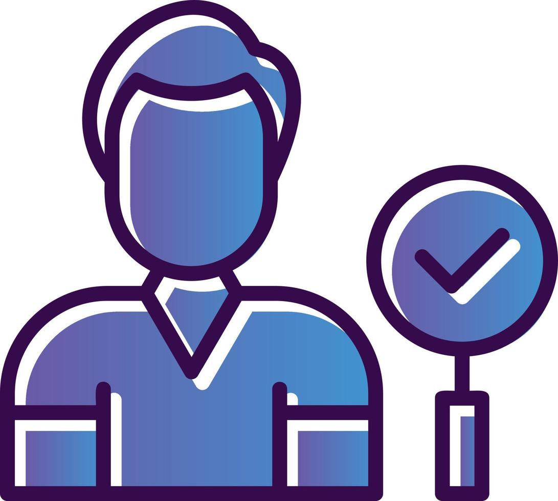 Recruitment Vector Icon Design