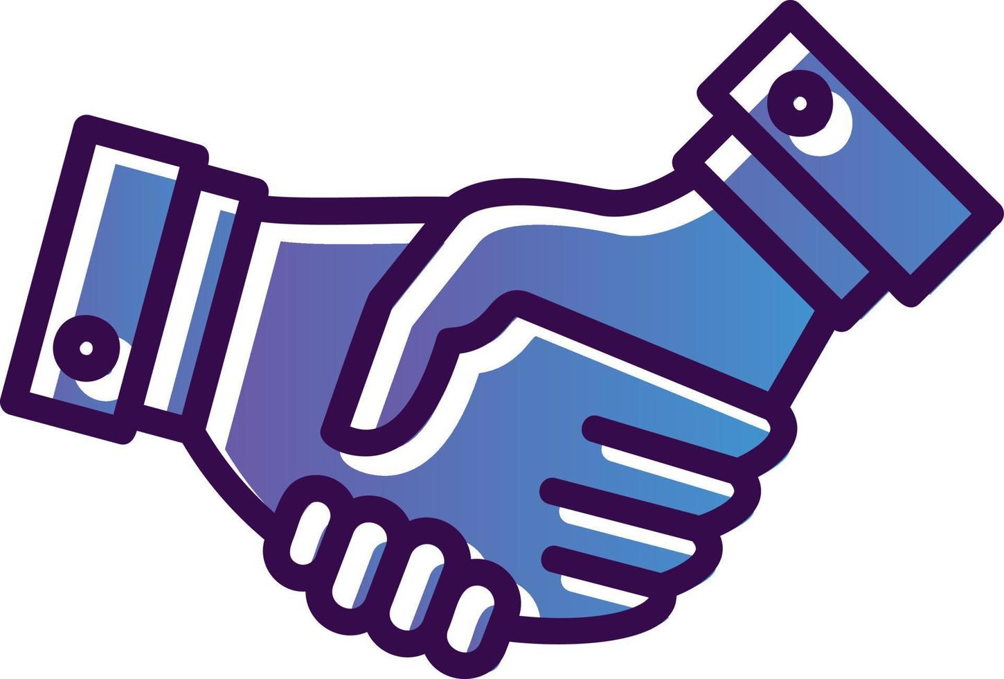 Handshake Vector Icon Design