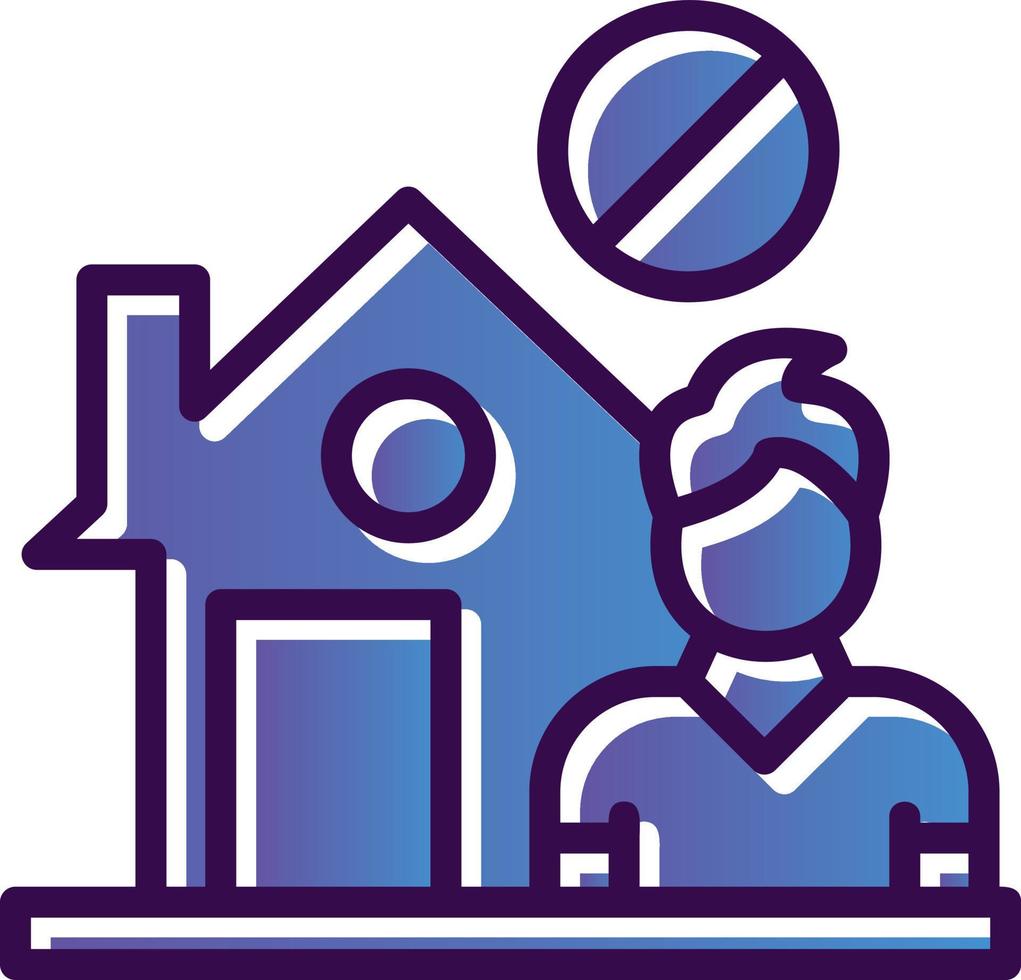 Homeless Vector Icon Design