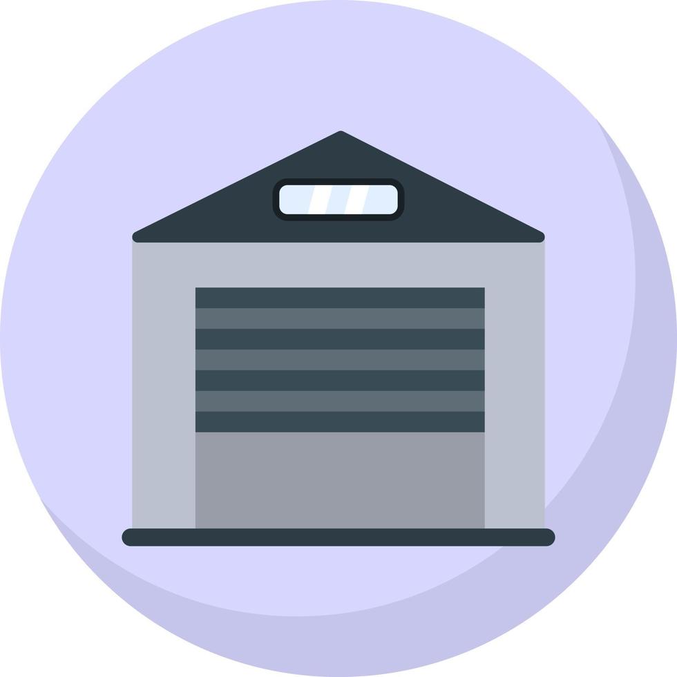 Warehouse Vector Icon Design