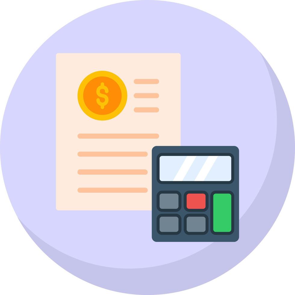 Budget Vector Icon Design