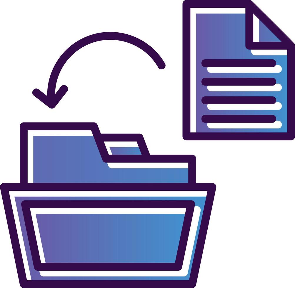 Data Transfer Vector Icon Design