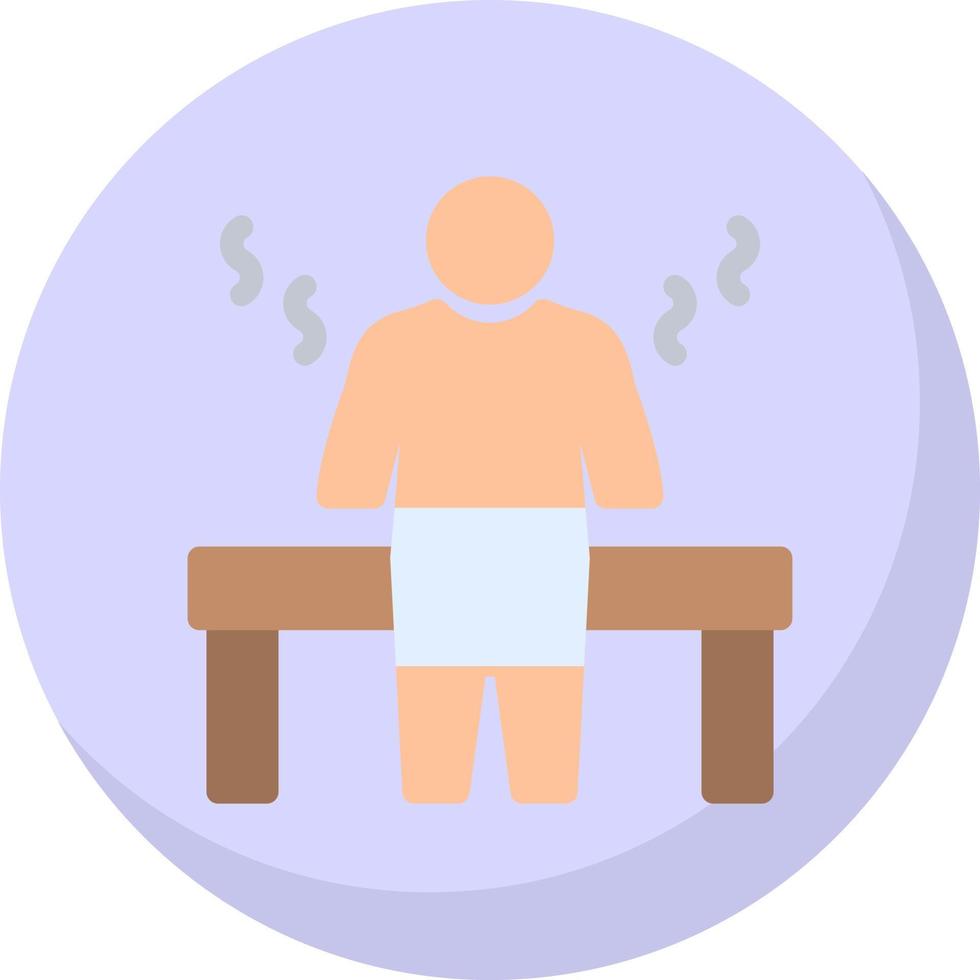 Sauna Vector Icon Design