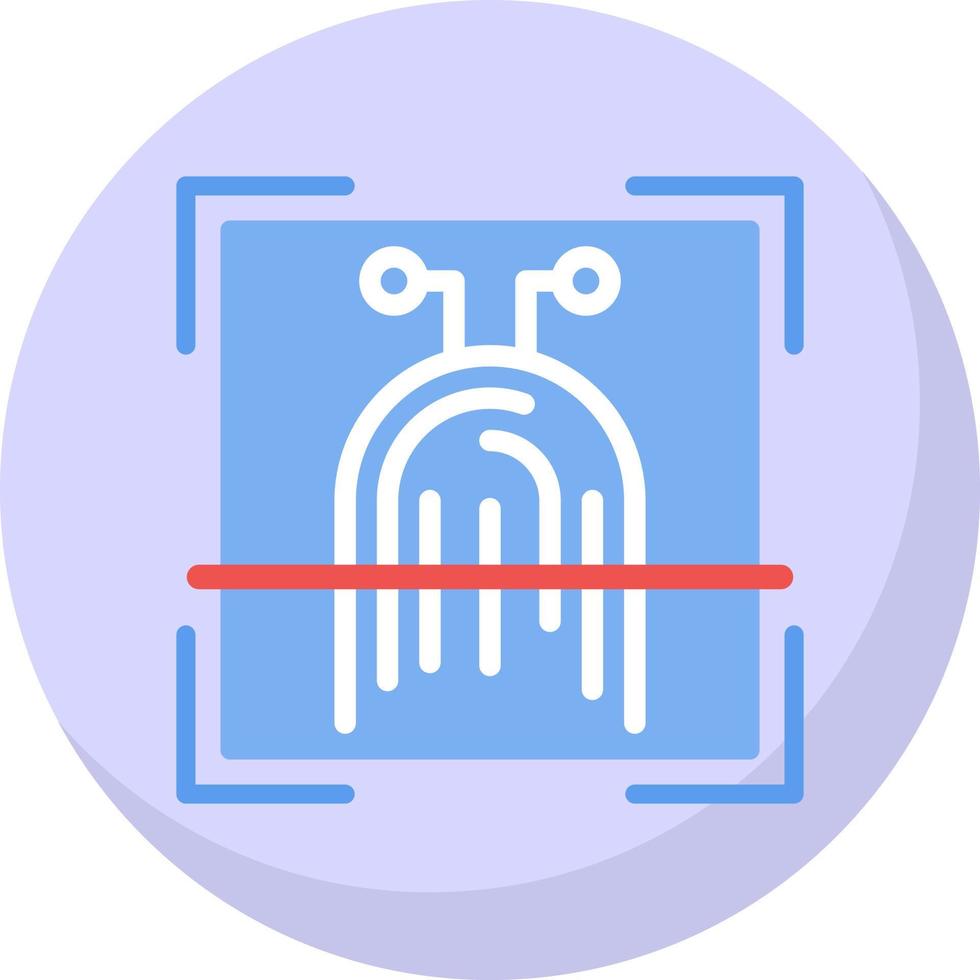 Biometrics Vector Icon Design