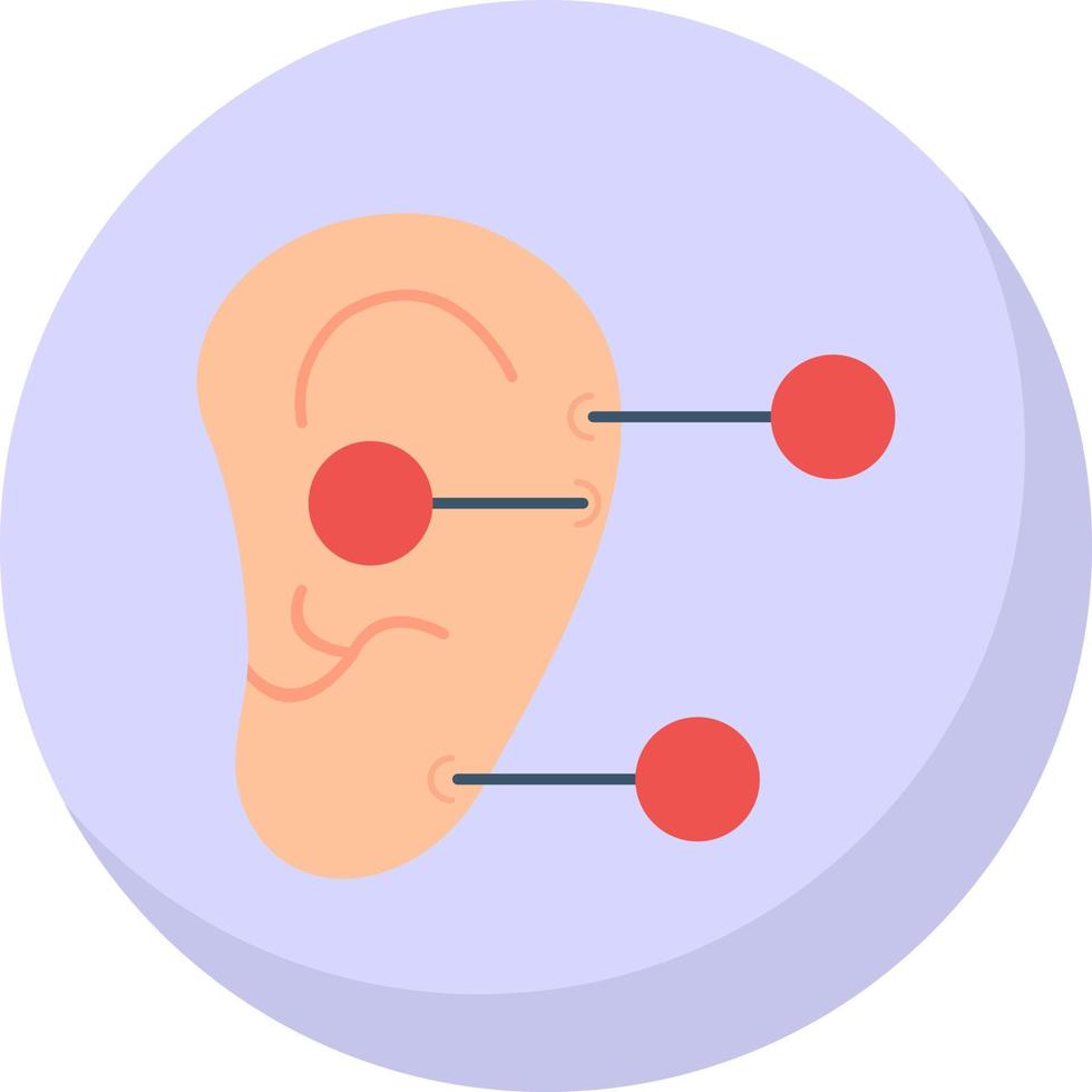 Ear Therapy Vector Icon Design