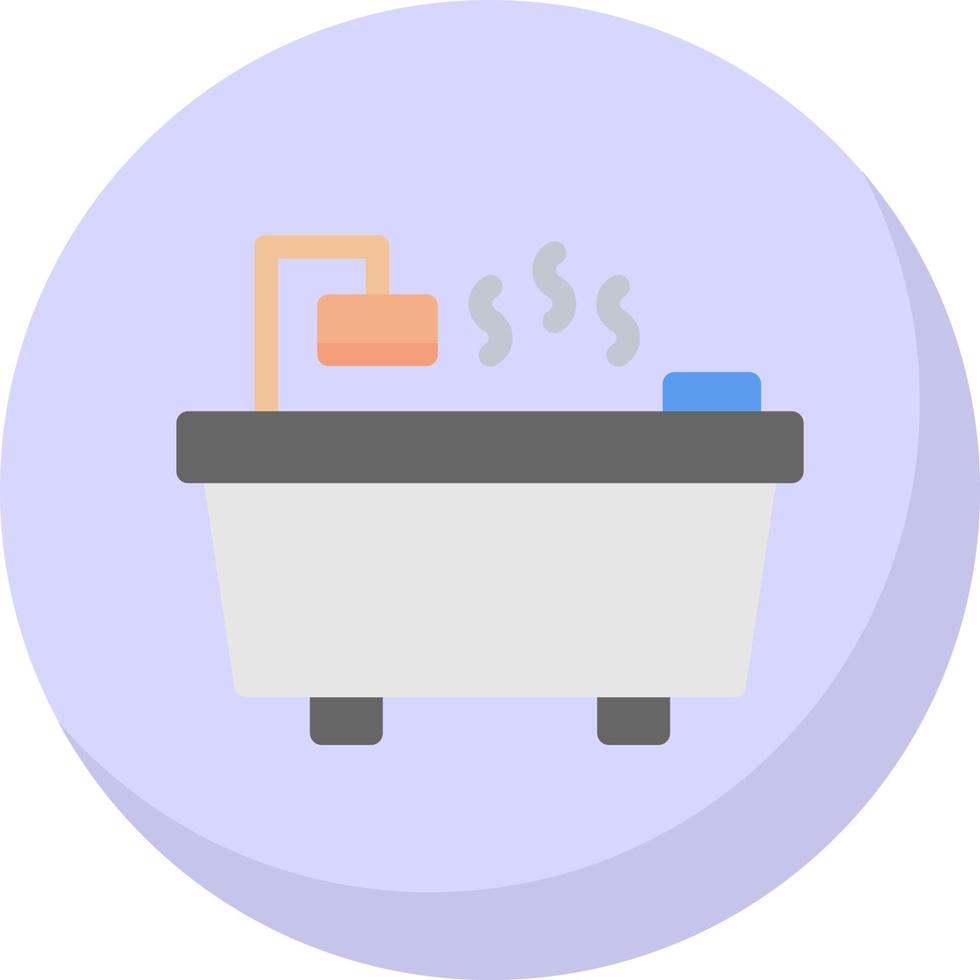 Hot Tub Vector Icon Design