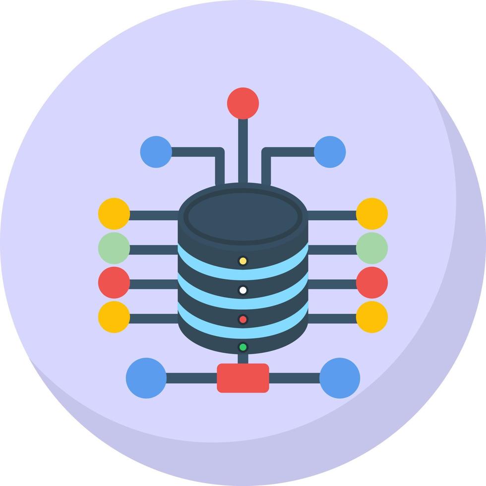 Data Storage Vector Icon Design