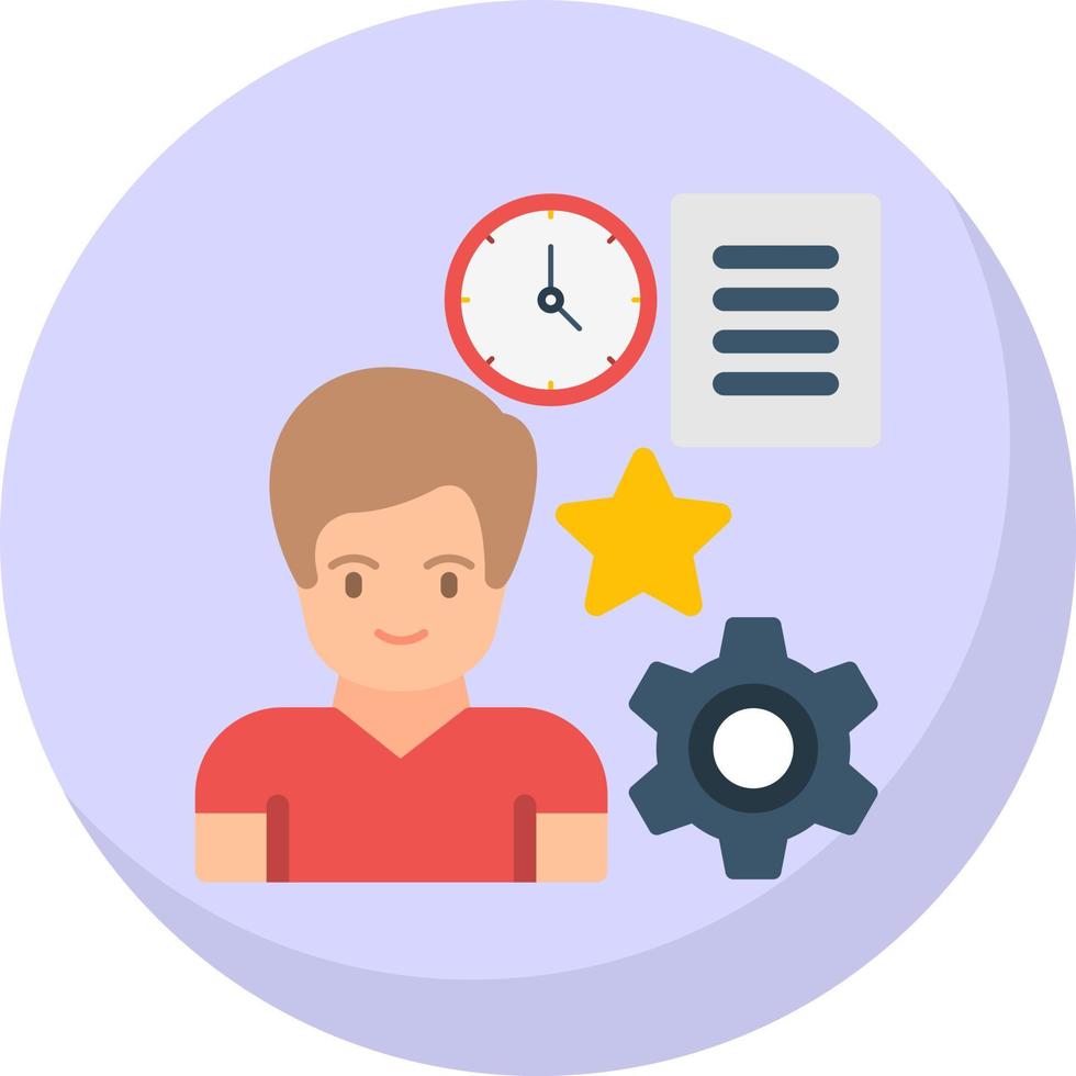 Product Manager Vector Icon Design