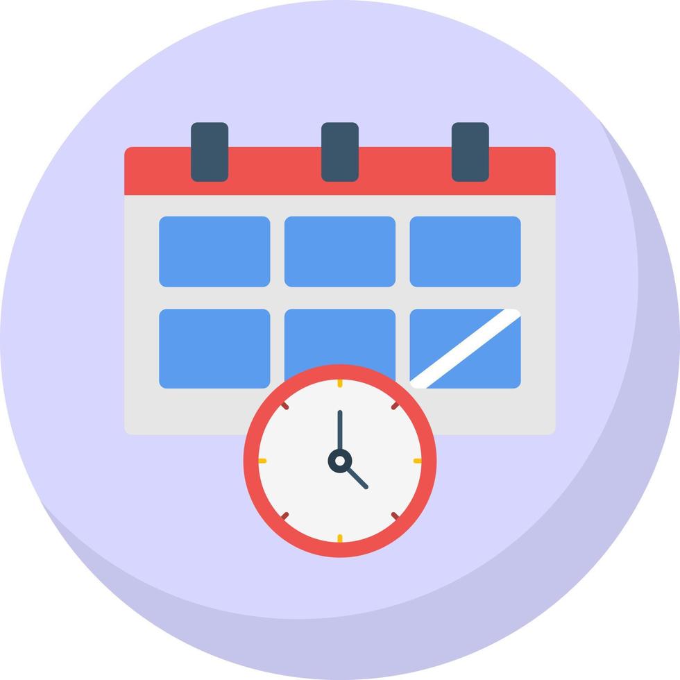 Deadline Vector Icon Design