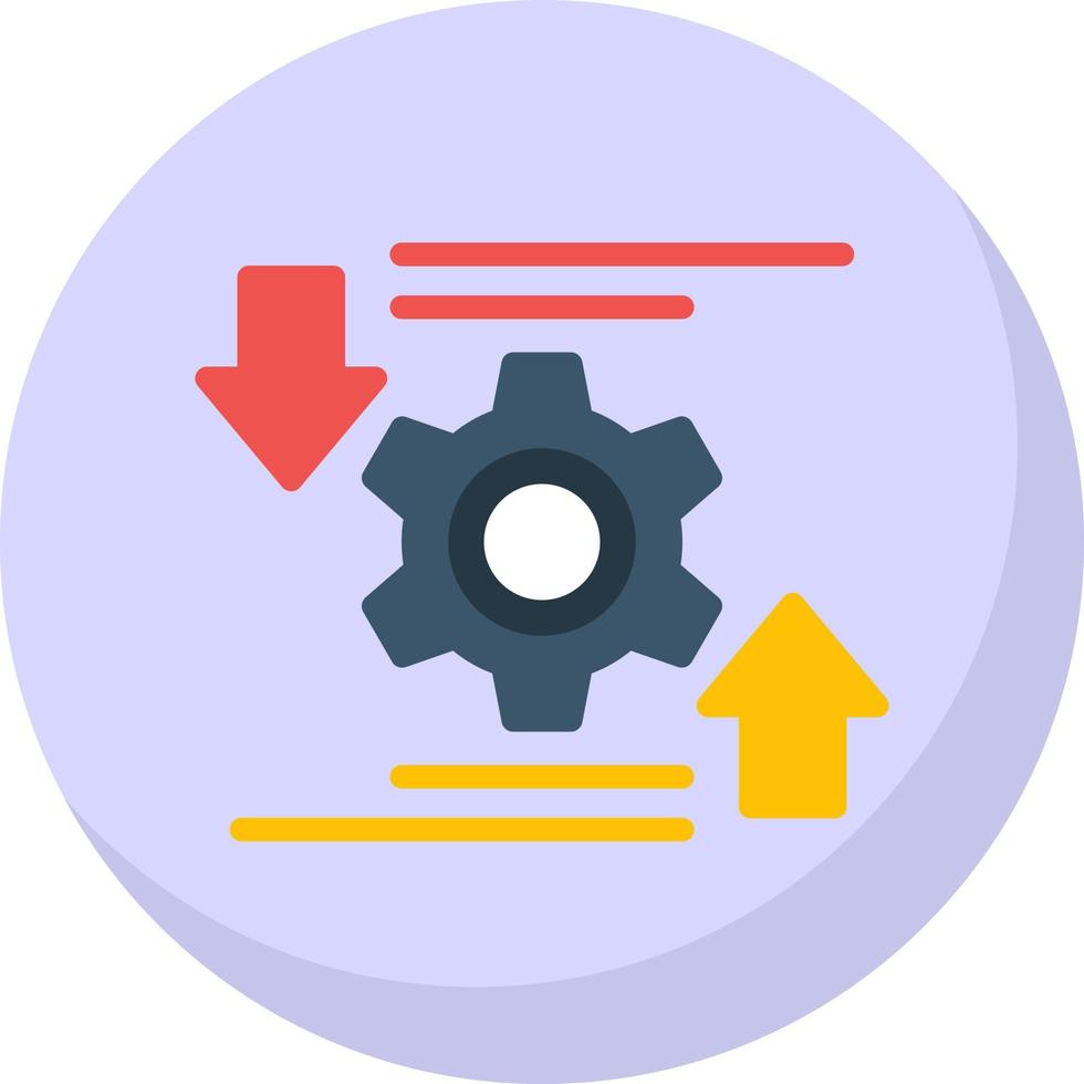 diseño de icono de vector de desarrollo ágil