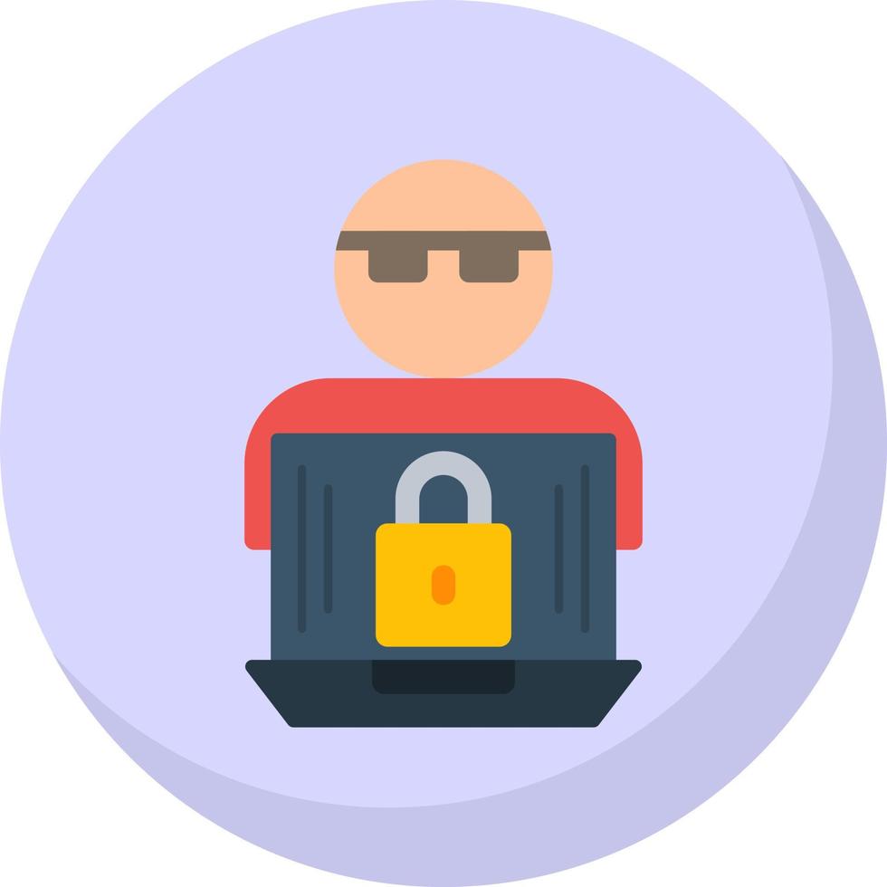 Cyber Attack Vector Icon Design