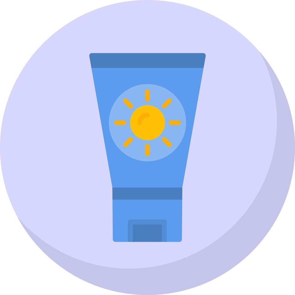 Suncream Vector Icon Design