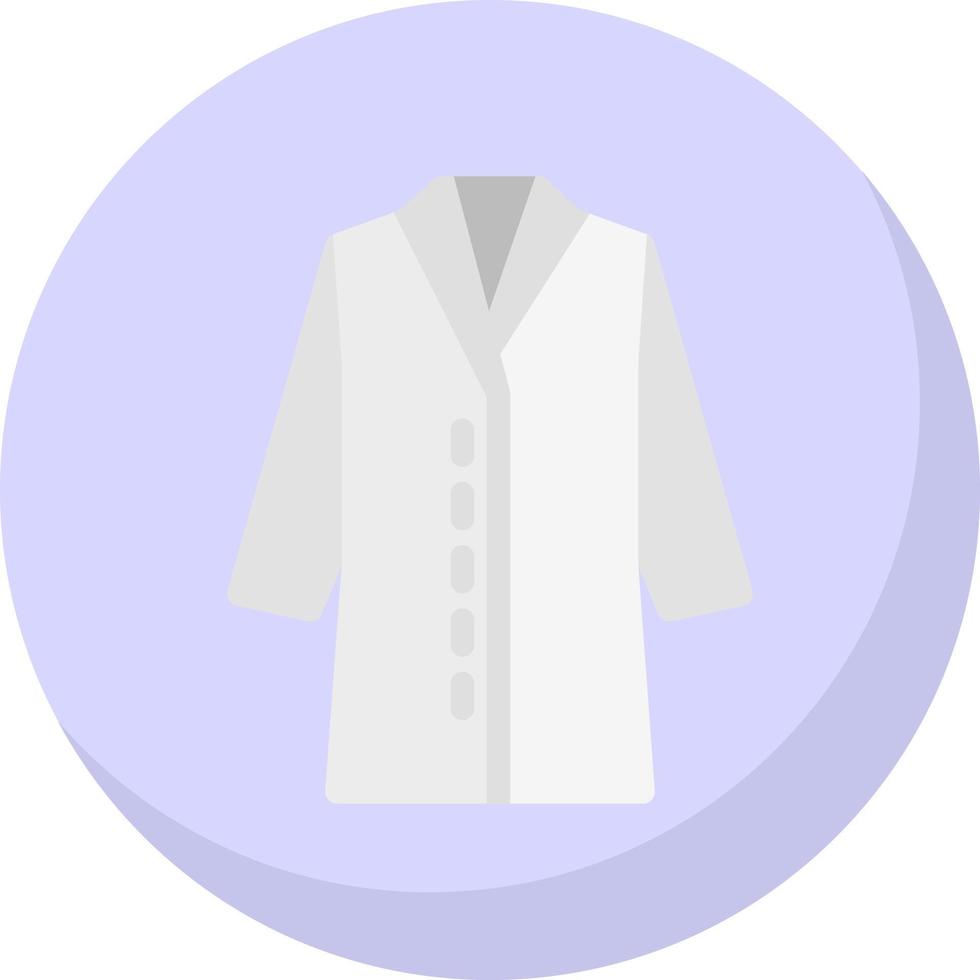 Lab Coat Vector Icon Design