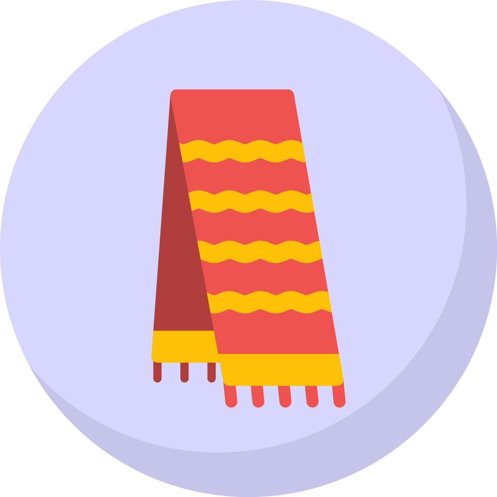 Scarf Vector Icon Design