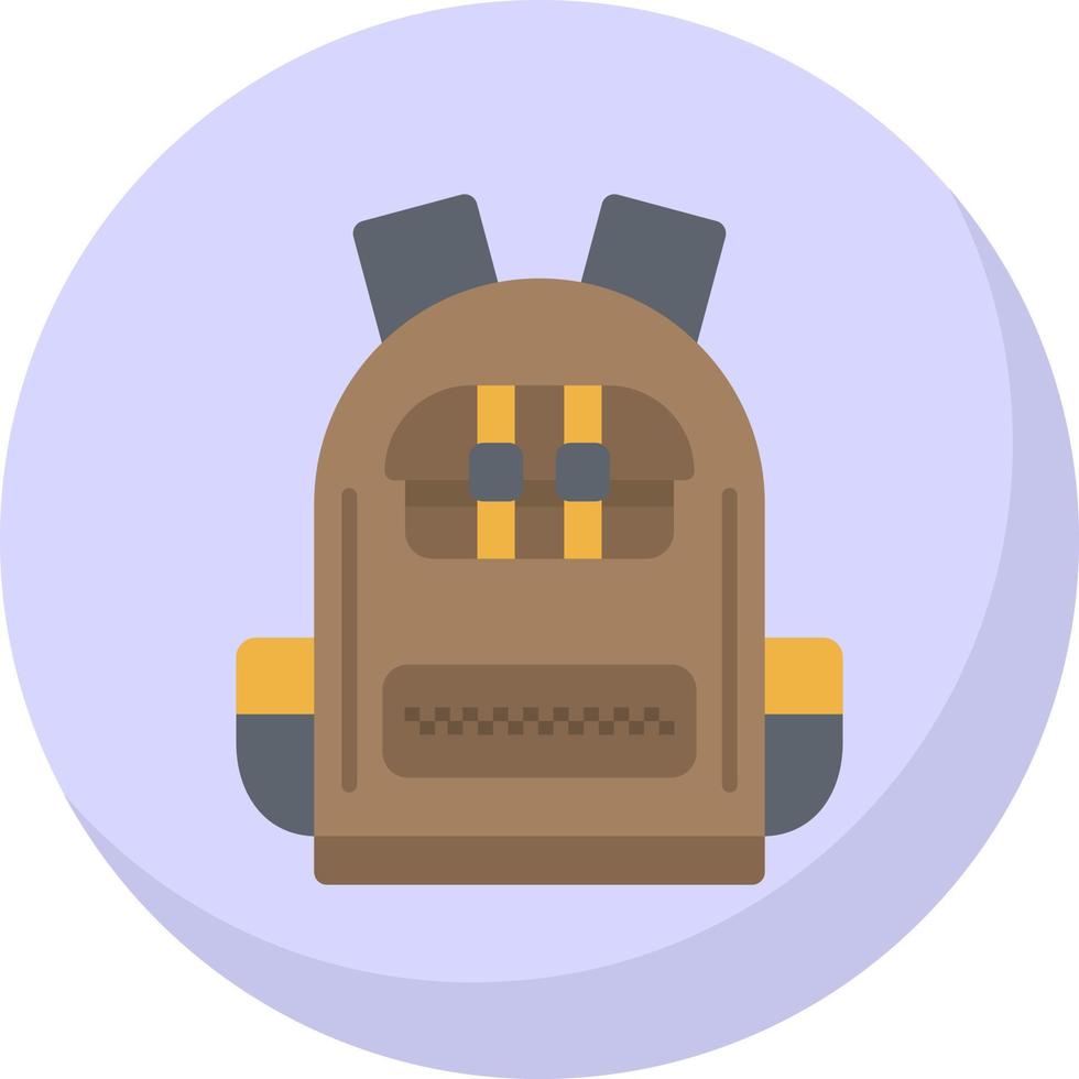 diseño de icono de vector de mochila