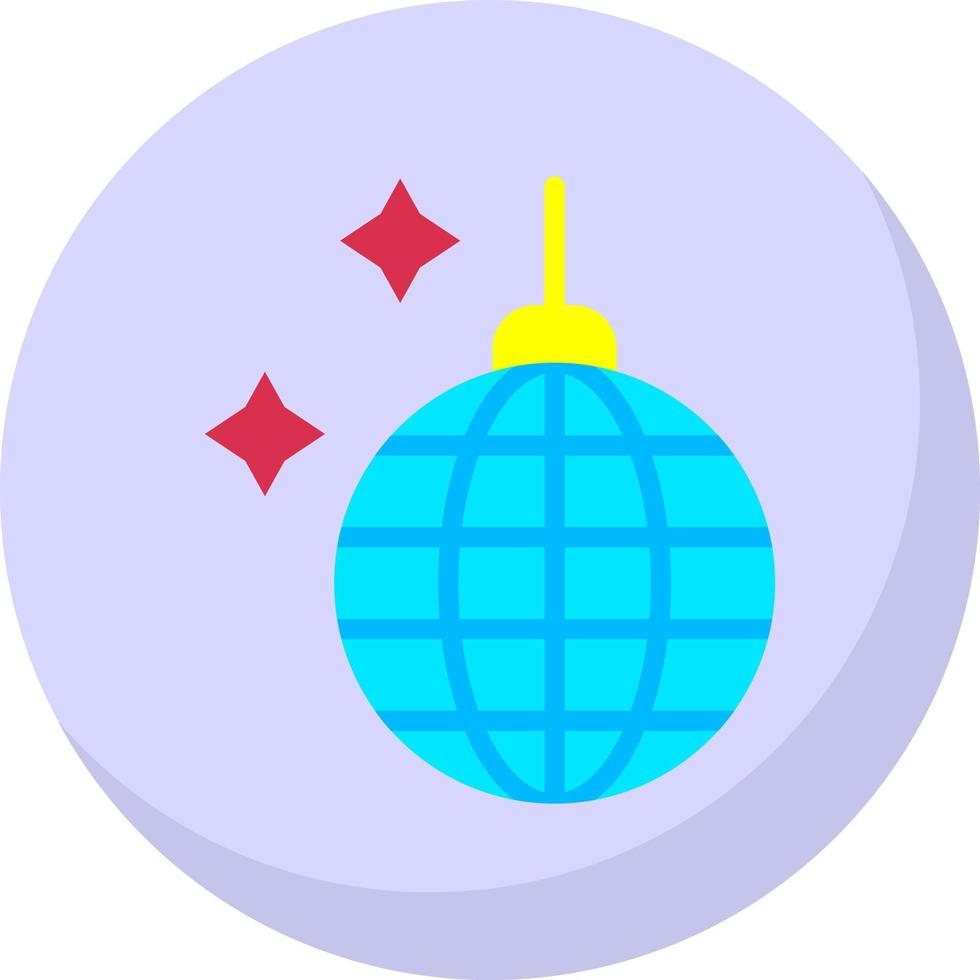 Disco Ball Vector Icon Design