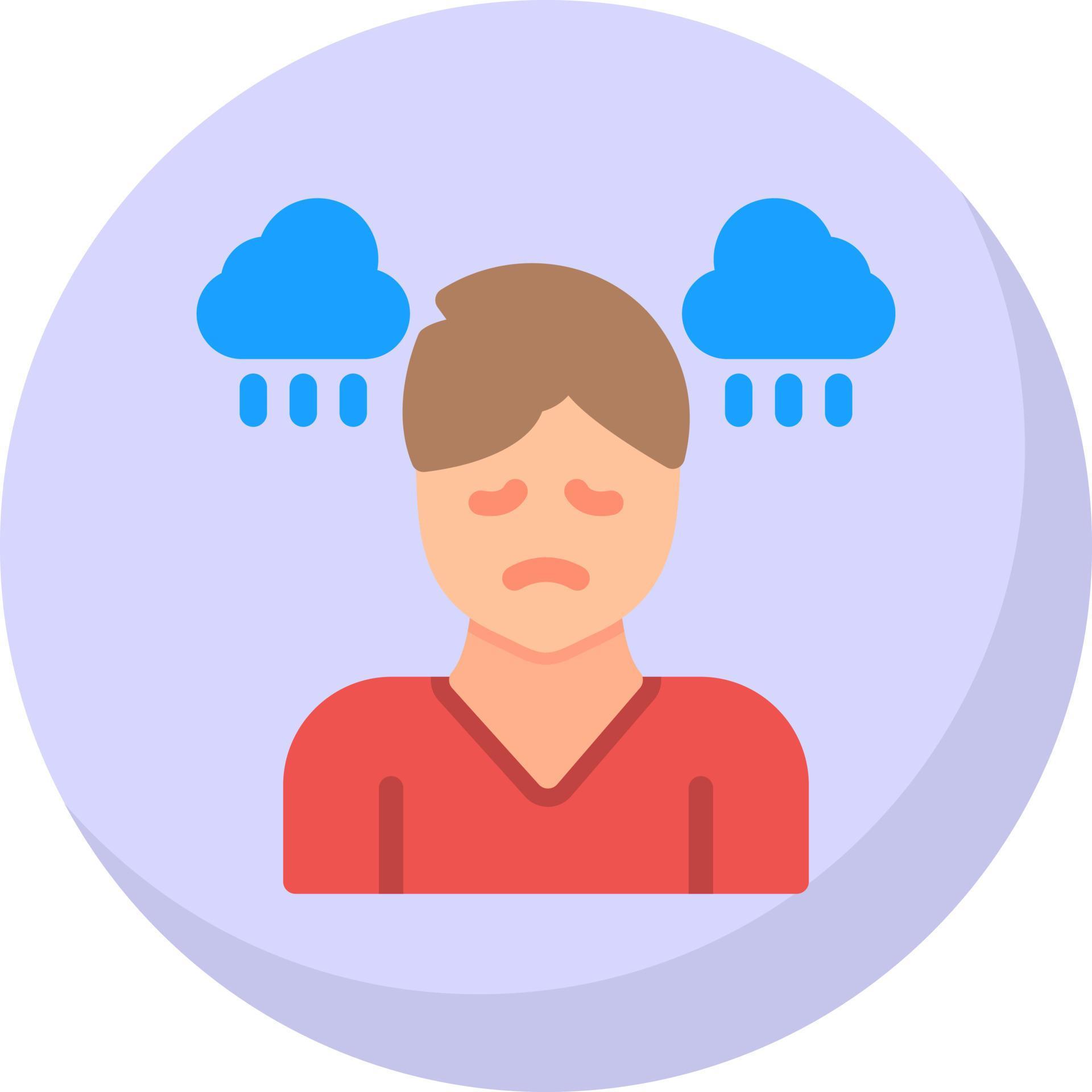 Depression Vector Icon Design 21297096 Vector Art at Vecteezy