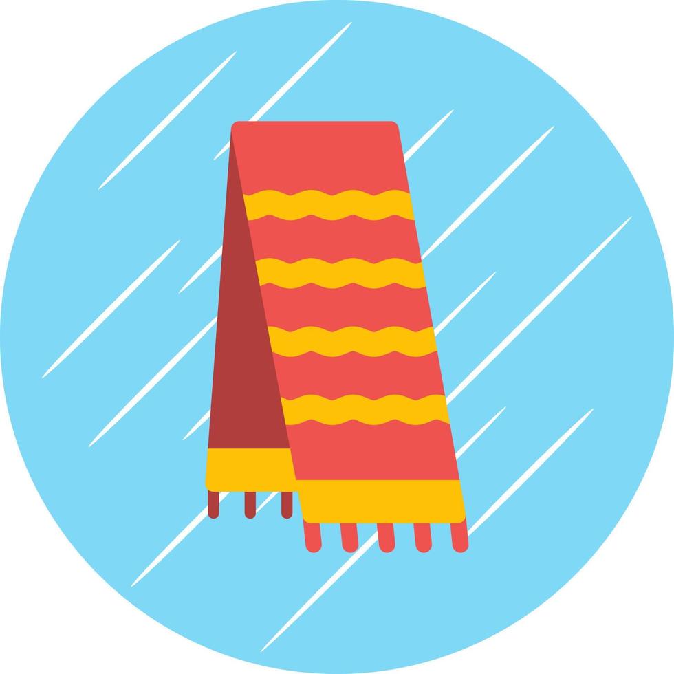 Scarf Vector Icon Design