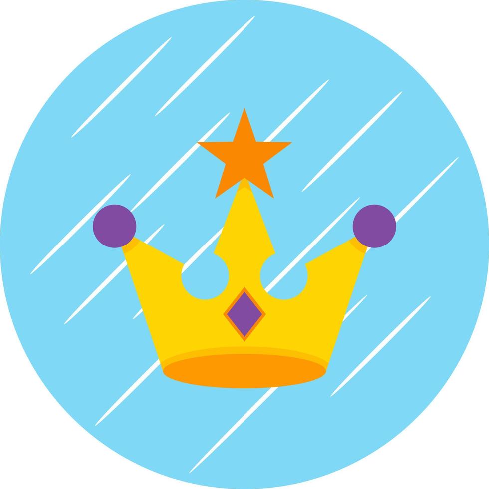 Crown Vector Icon Design