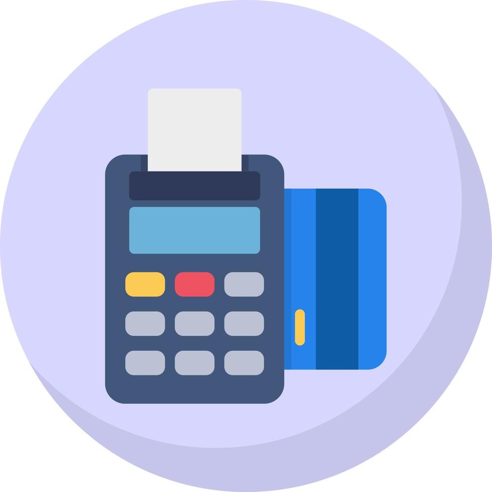 diseño de icono de vector de terminal pos