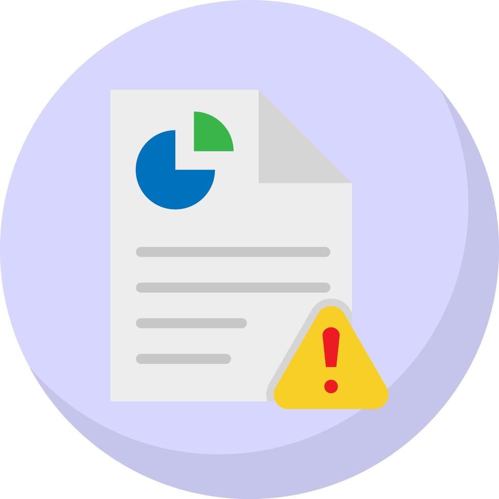 Business Report Vector Icon Design