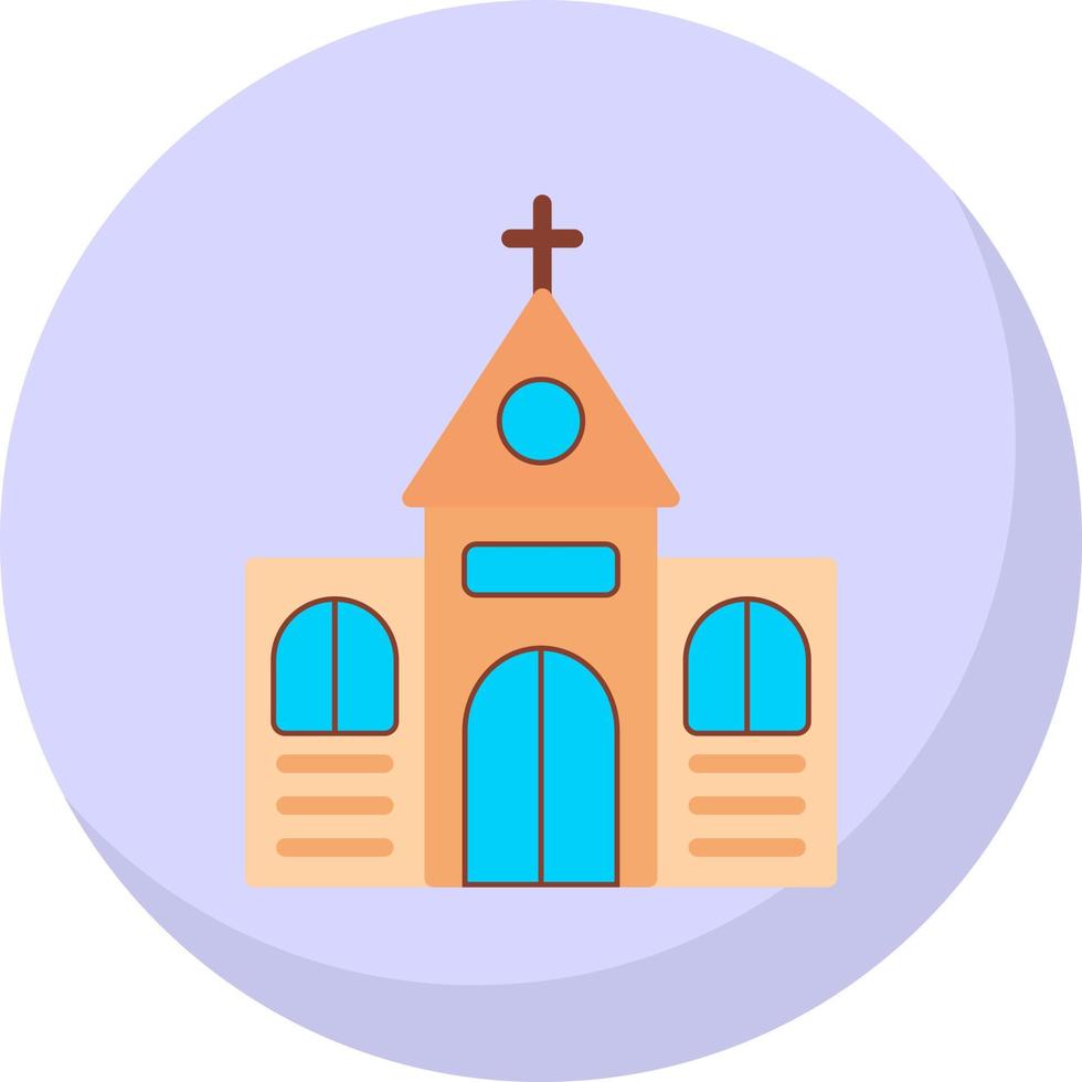 Church Vector Icon Design