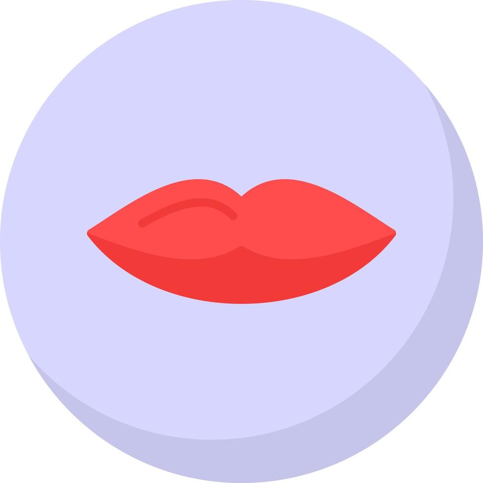 Lips Vector Icon Design