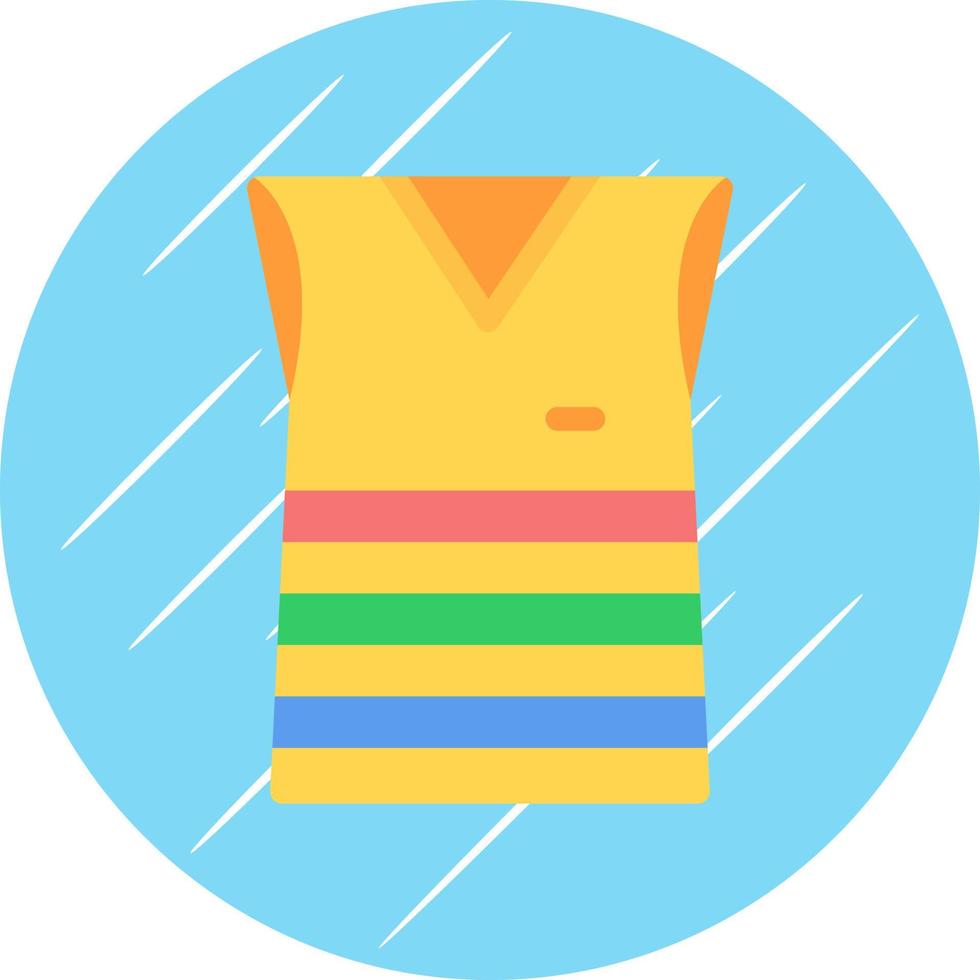 Sleeveless Shirt Vector Icon Design