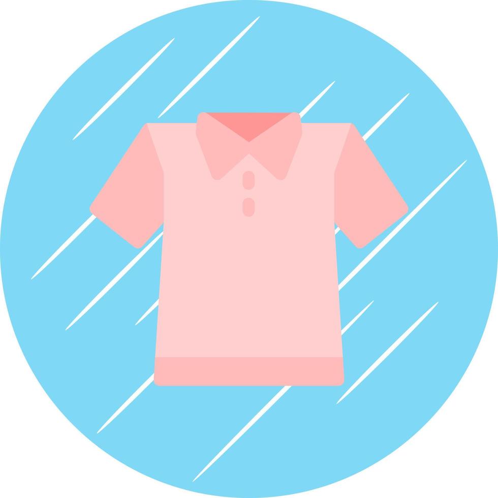 Polo Shirt Vector Icon Design