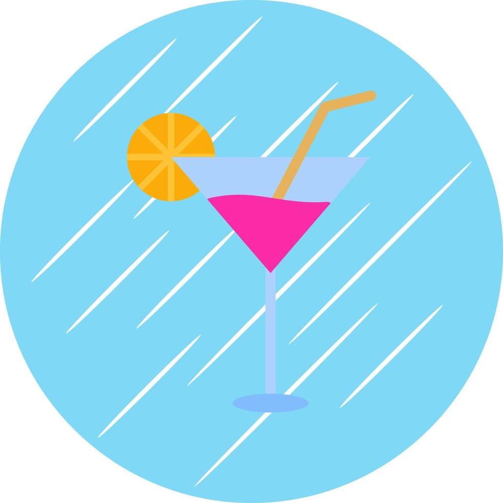 Coktail Vector Icon Design