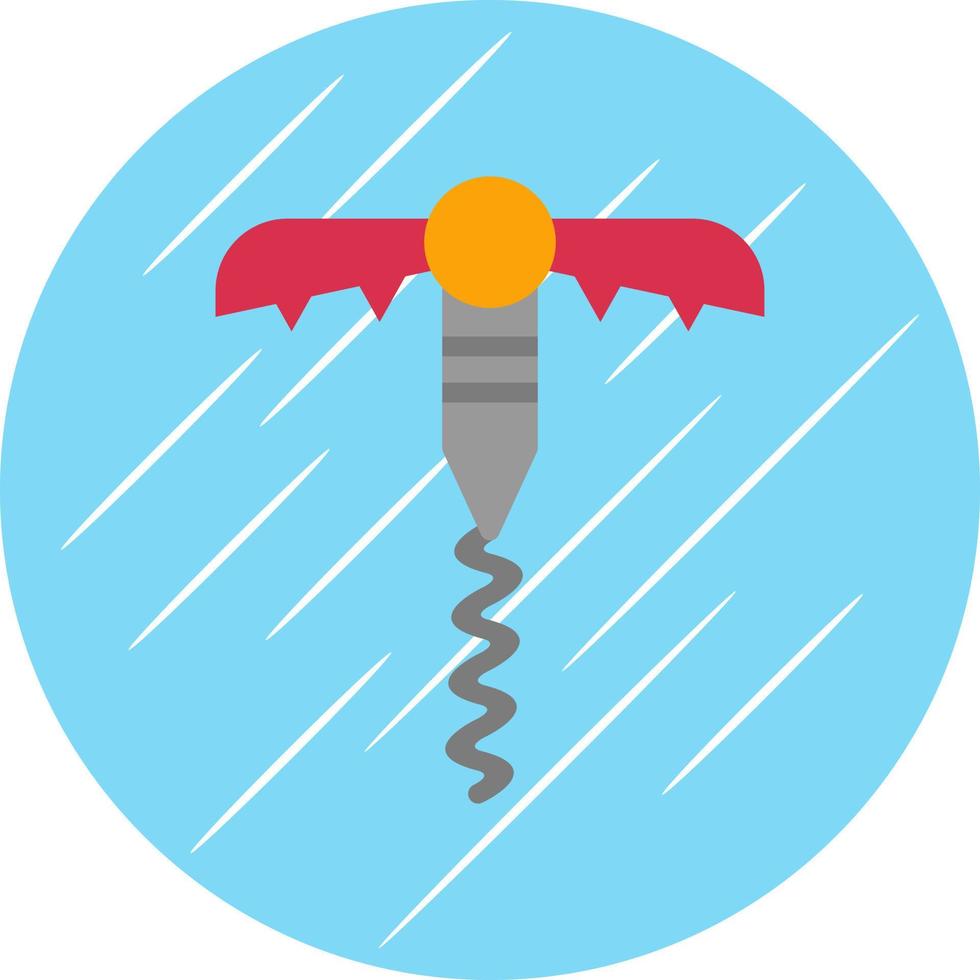 Corkscrew Vector Icon Design