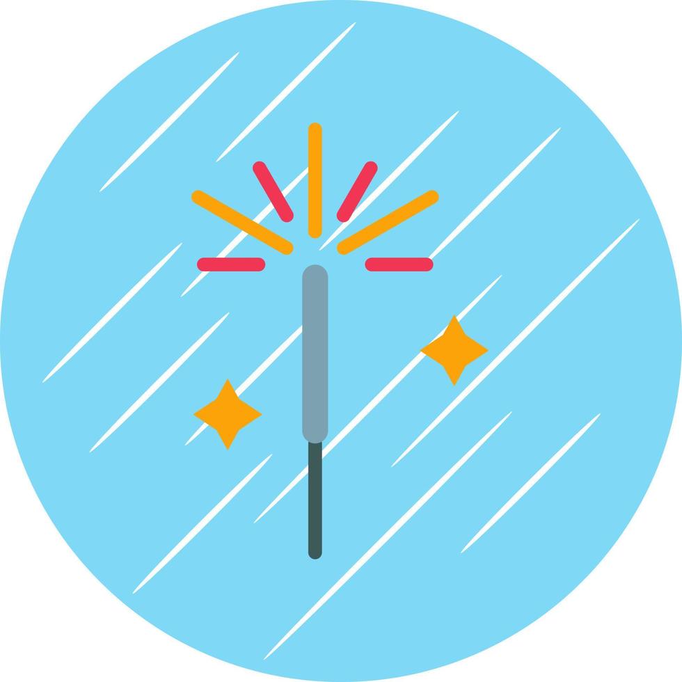 Sparkler Vector Icon Design