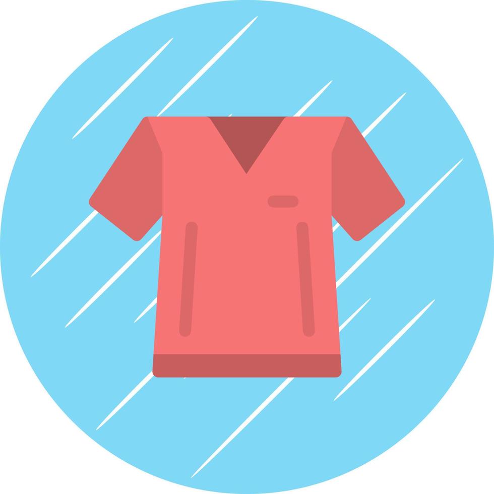 V Neck Shirt Vector Icon Design