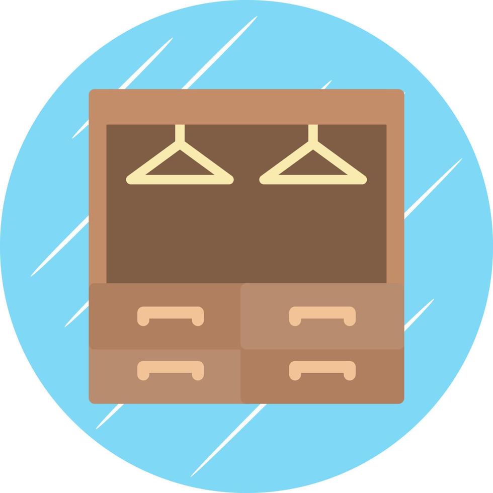 Wardrobe Vector Icon Design