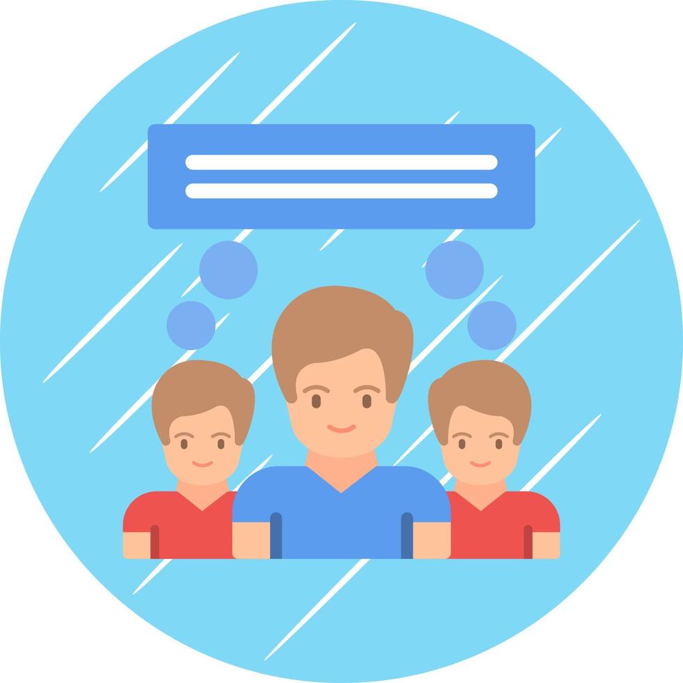 Meeting Vector Icon Design